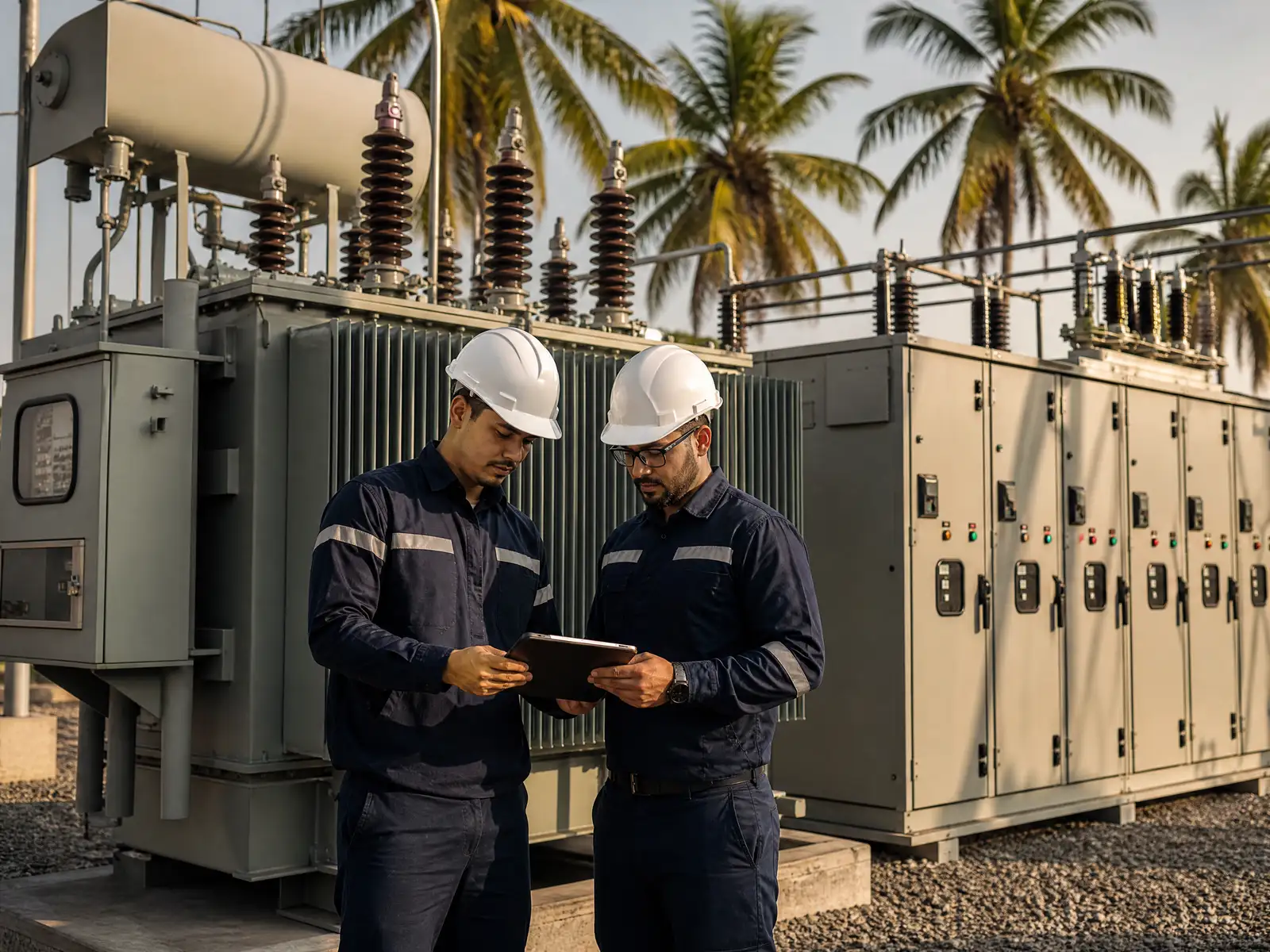 Subestación eléctrica de Megaproyectos de la Costa en la Costa Caribe